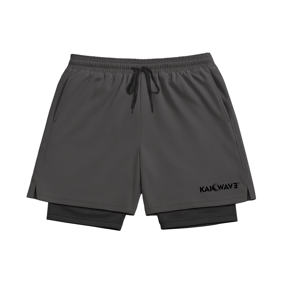 Short 2x1 DryFit Cinza KM