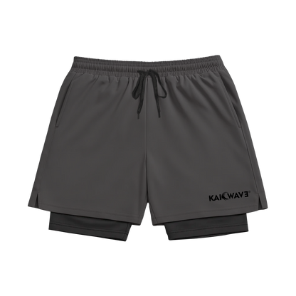 Short 2x1 DryFit Cinza KM